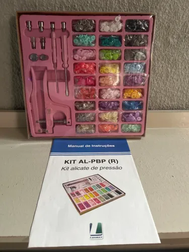 Kit alicate de pressão! Nunca foi utilizando. 
