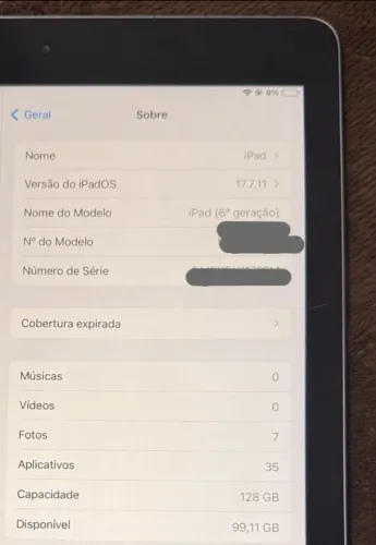 Ipad 6 geração