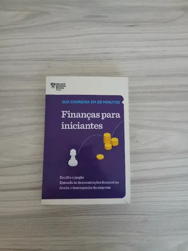 Livro Finanças para iniciantes