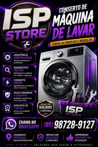 Consertos MÁQUINAS DE LAVAR ROUPAS 