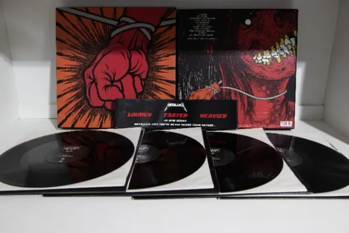 Vinil Metallica St. Anger - 4 Discos - 45 RPM - 180 g - Importado EUA