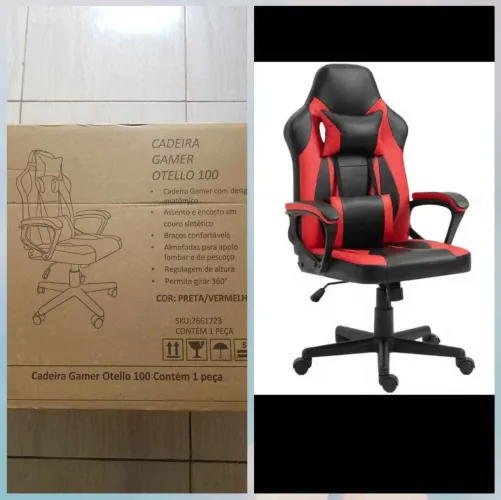 Cadeira gamer na caixa lacrada!