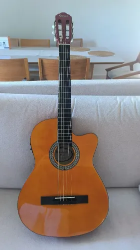 Violão elétrico Giannini Aço com afinador
