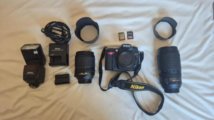  Kit Fotográfico Profissional Nikon - Pronto para Começar! 