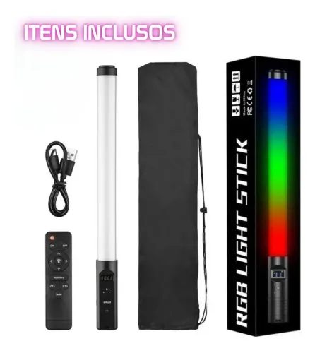 Bastão De Led Iluminação RGB