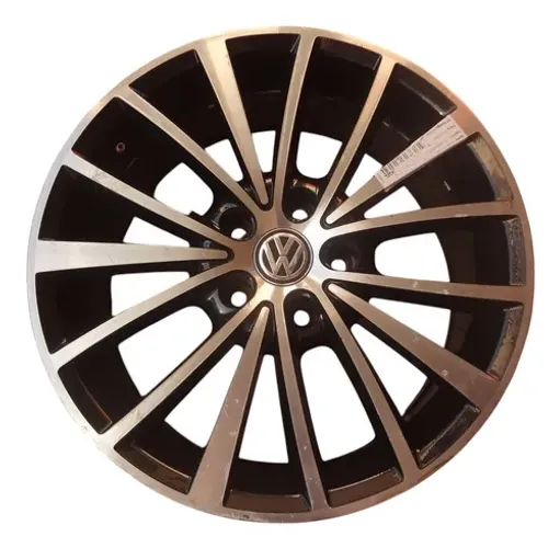Roda Avulsa Liga Leve Aro 17 Vw Jetta 2.0 Aspirado 2014 Prateado