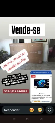 TV TCL 75P