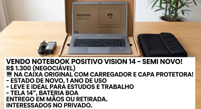 Notebook Positivo