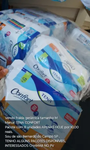 Fralda geriátrica M