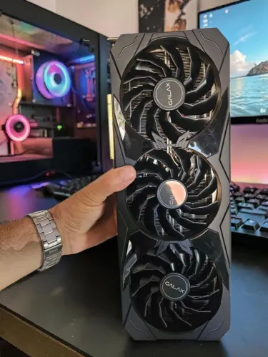 Placa de video Rtx 4090 24gb Galaxy Loja fisica trocas