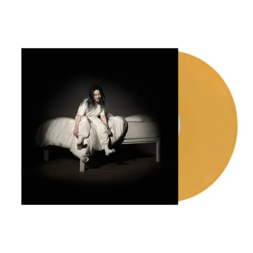 LP Billie Eilish When We All Fall Asleep Where Do We Go? Disco de Vinil Amarelo Lacrado