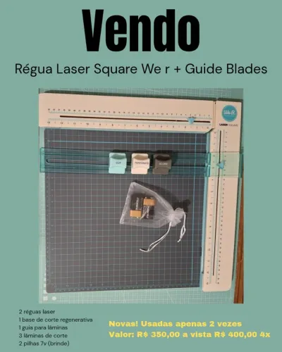 Régua Laser Square - We R