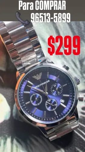Relógio EMPORIO ARMANI FUNCIONAL DISPONÍVEL 