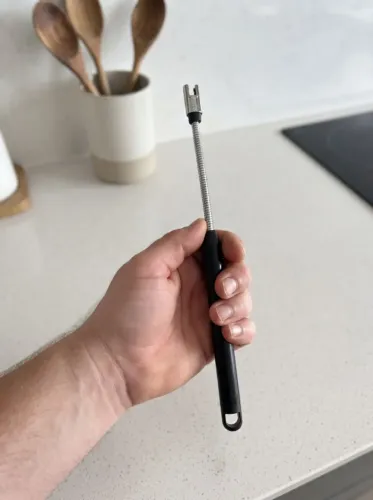 Isqueiro Eletrico Acendedor De Fogão Churrasqueira Vela com Recarga USB