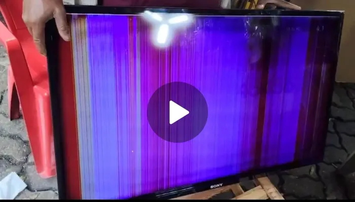 TV Sony Bravia 42" - Tela Roxa / Com Defeito