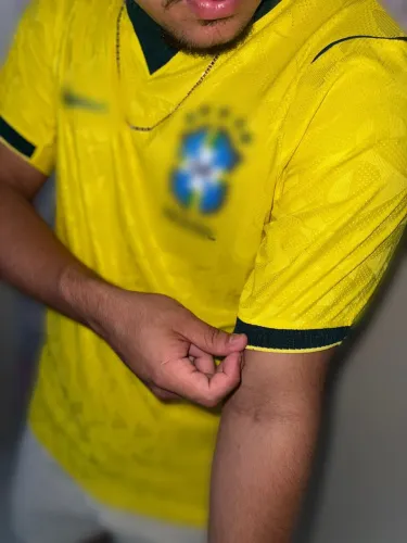 Camisas do Brasil tailandesas 