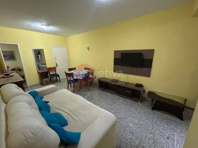 Apartamento linear, 3 quartos, 110m², Passagem - Cabo Frio
