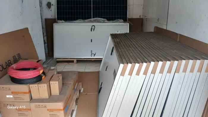 04 KITS FOTOVOLTAICOS ESTRUTURA PARAFUSO completo - 3,6KWP (NOVOS, SEM USO
