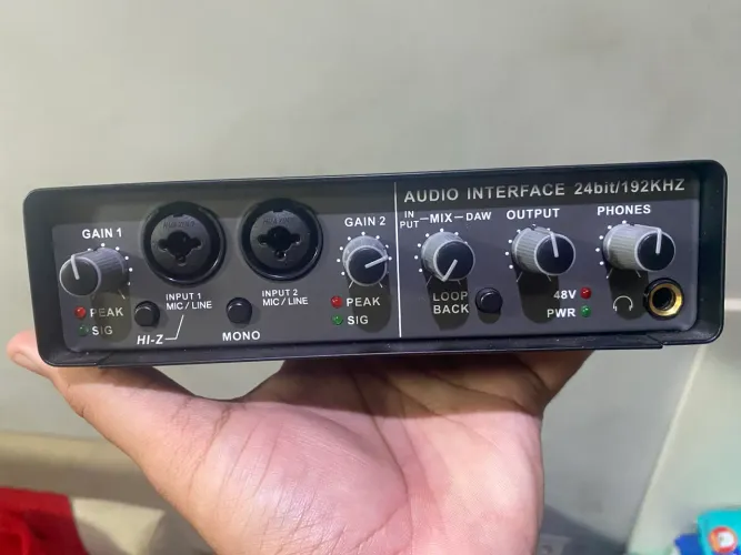 Interface de audio 