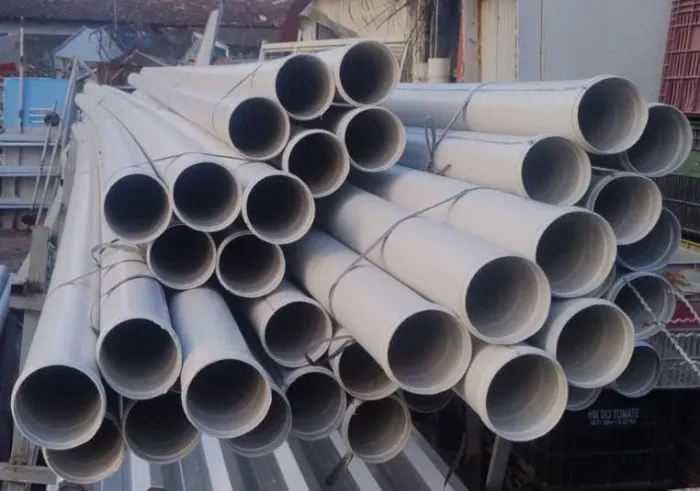 Cano PVC de plástico novo 100cm com 6 metros valo da unidade $78 só ligar *71 zap