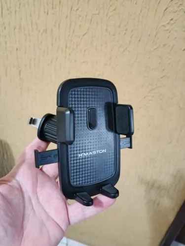 (PARA DOAR RÁPIDO) Suporte Veicular Para Celular Saida de Ar Condicionado H Maston