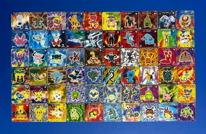 Tazos Joken Pokémon Elma Chips