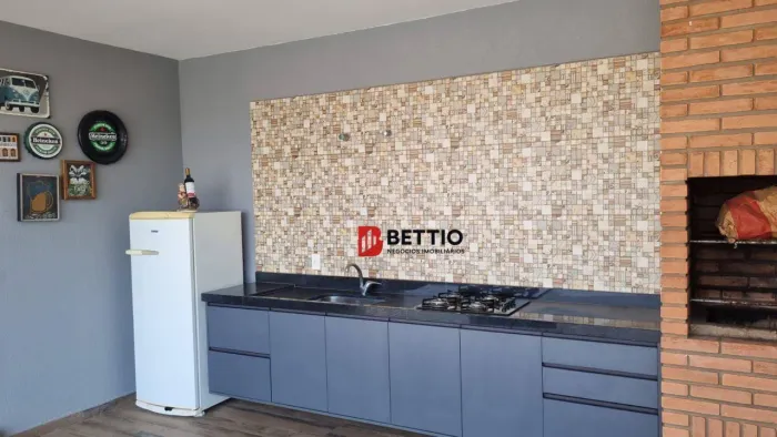 Casa para Locação, Planejados, Área Gourmet, Ar Condicionado, Condomínio Park Real - Indai