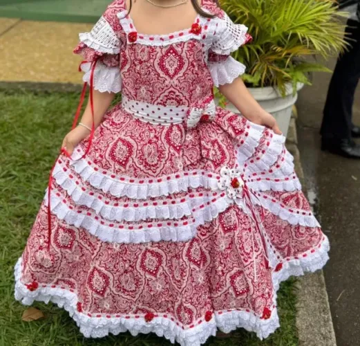 Vestido Junino Luxo