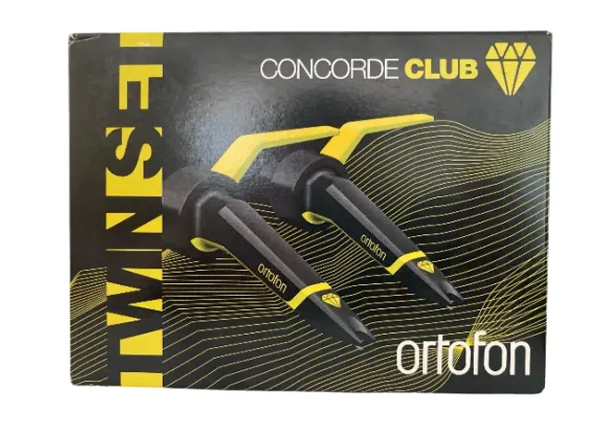 Ortofon Concorde Club Twin Set Par Com Estojo lacrado