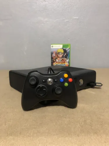 Xbox 360 completo + Naruto shippuden - entrego