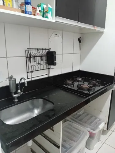 Pia com fogão 