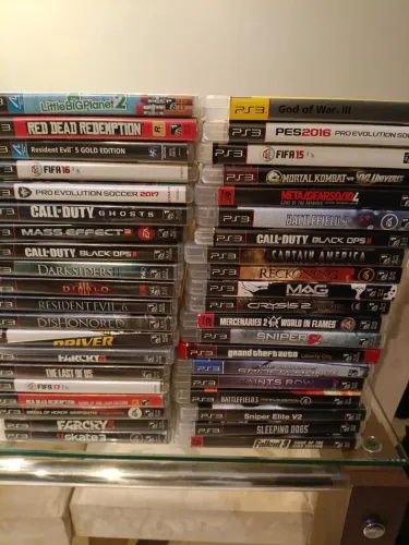 Jogos playstation 3 igual novos a maioria com manual apartir