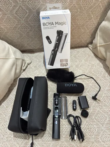 Microfone Lapela Boya