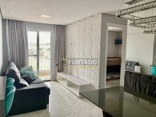 Apartamento com 2 dormitórios para alugar, 54 m² - Vila Pires - Santo André/SP