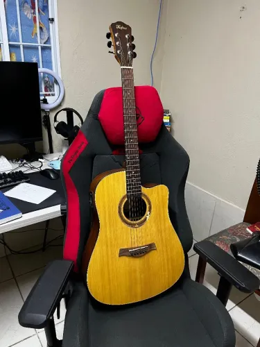 Violão Hofma caixa acústica Jumbo