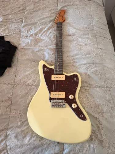Guitarra elétrica Tagima TW Series TW-61 jazzmaster olympic white