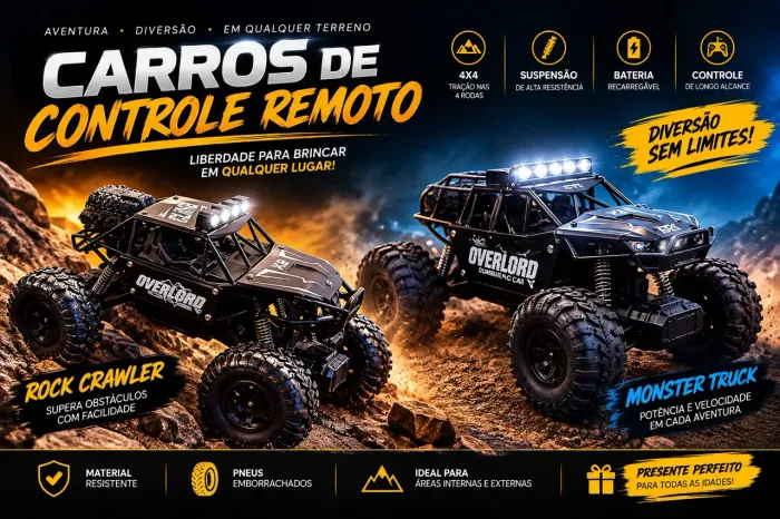Carrinho de controle - 2.4G