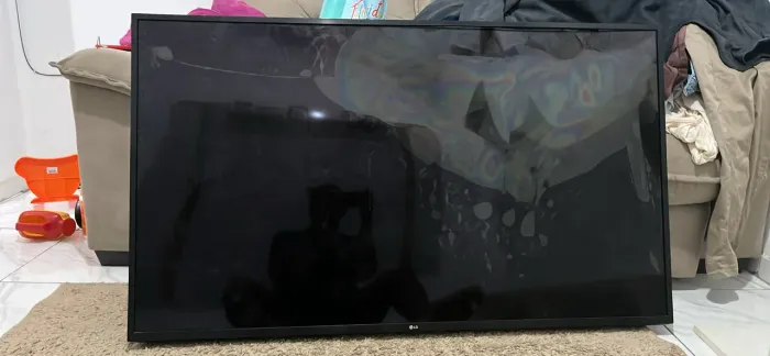 Smart tv lg 55 polegadas com defeito