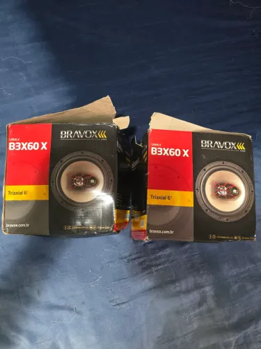 Par boca de som automotivo bravox