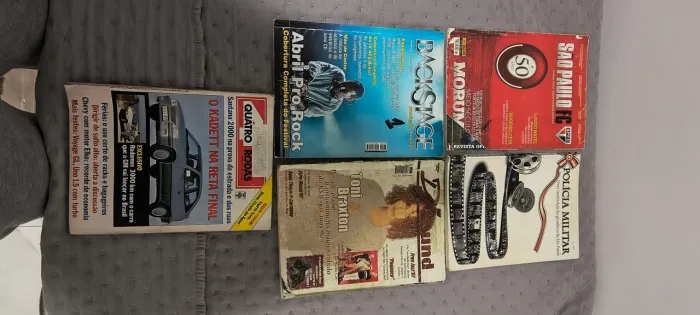 Lote revistas antigas