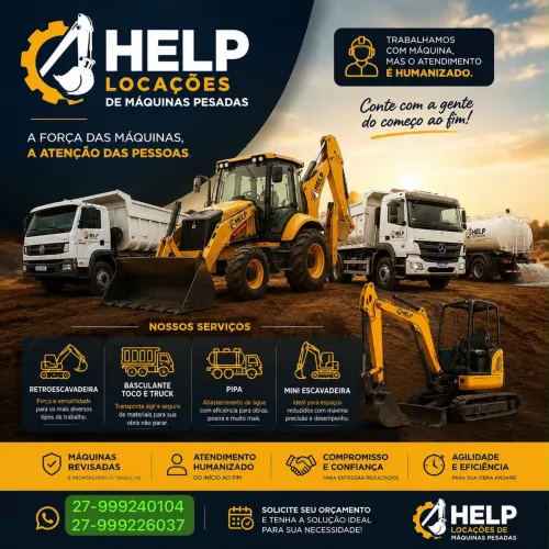 Serviço de Retroescavadeira , demolição em geral 