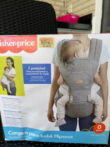 Canguru para bebê Hipseat Fisher Price