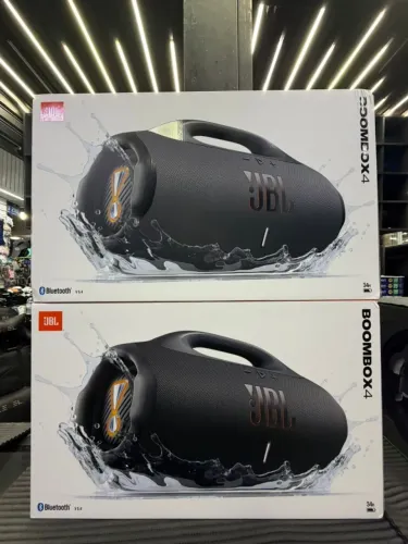 JBL BOMBOX 4 PRETA NOVA COM NOTA FISCAL