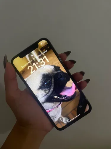 iPhone X 64gb com detalhes