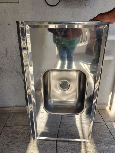 Pia de inox