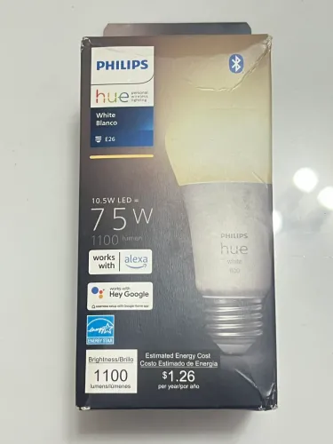  Lâmpada Inteligente Philips Hue White 75W - Conexão Bluetooth