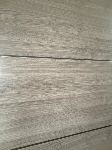 8 chapas de painel em MDF Cinza amadeirado