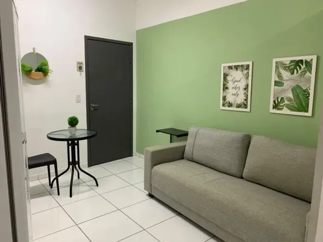 Alugo Flat Todo Mobiliado Excelente Localização