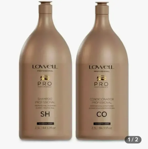 Shampoo e condicionador Lowel