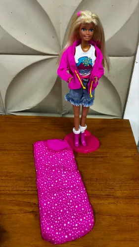 Barbie eco camping estrela